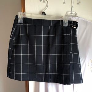 Navy skirt